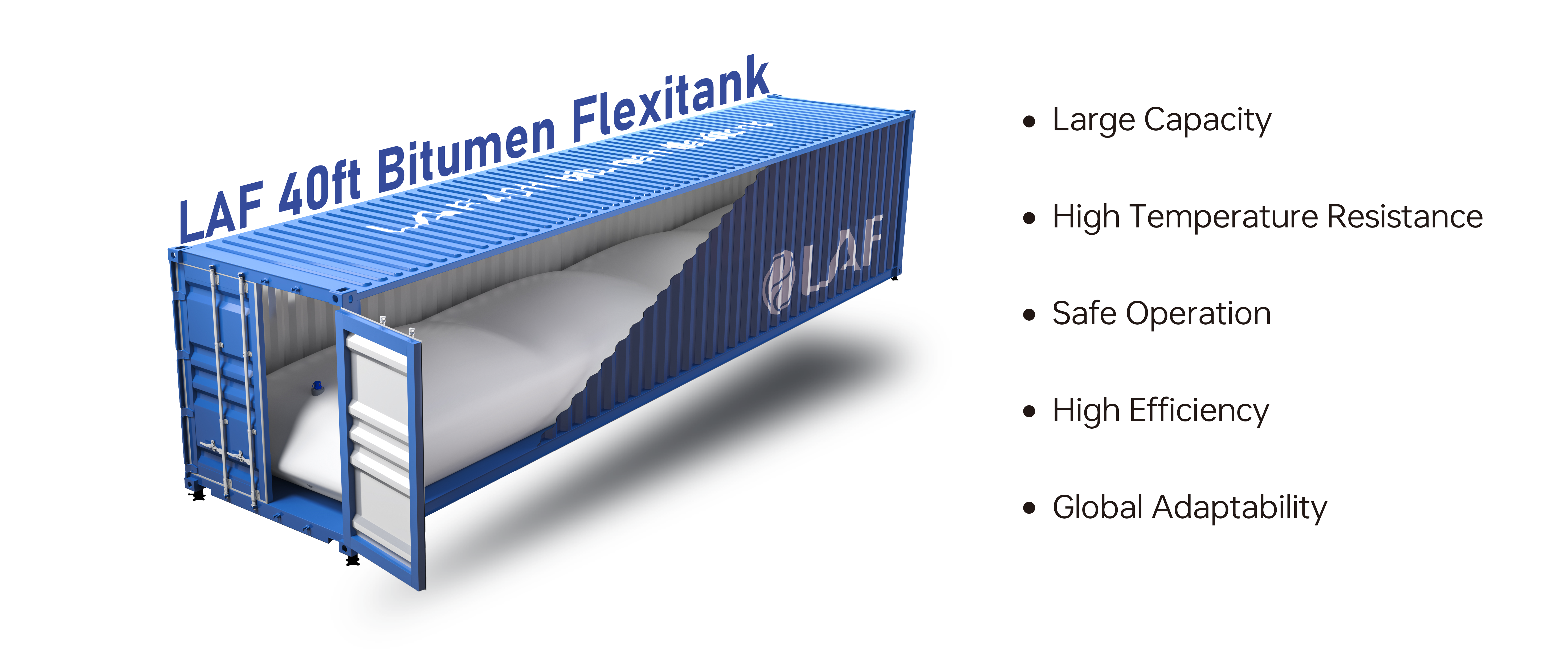 LAF 40ft Bitumen Flexitank LAF 40ft Bitumen Flexitank