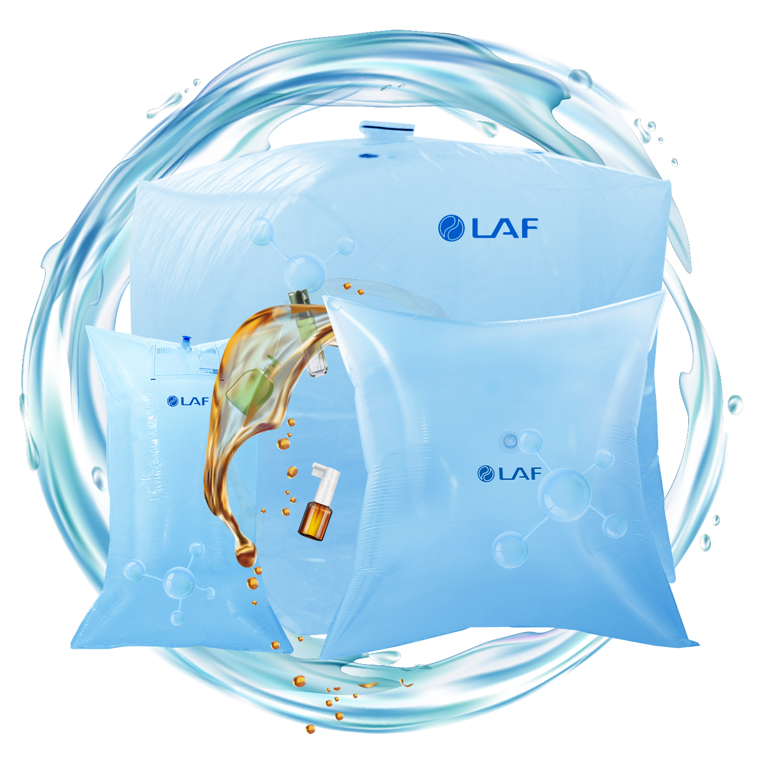 Robust Paper IBC with Liner Bag for Olive Oil