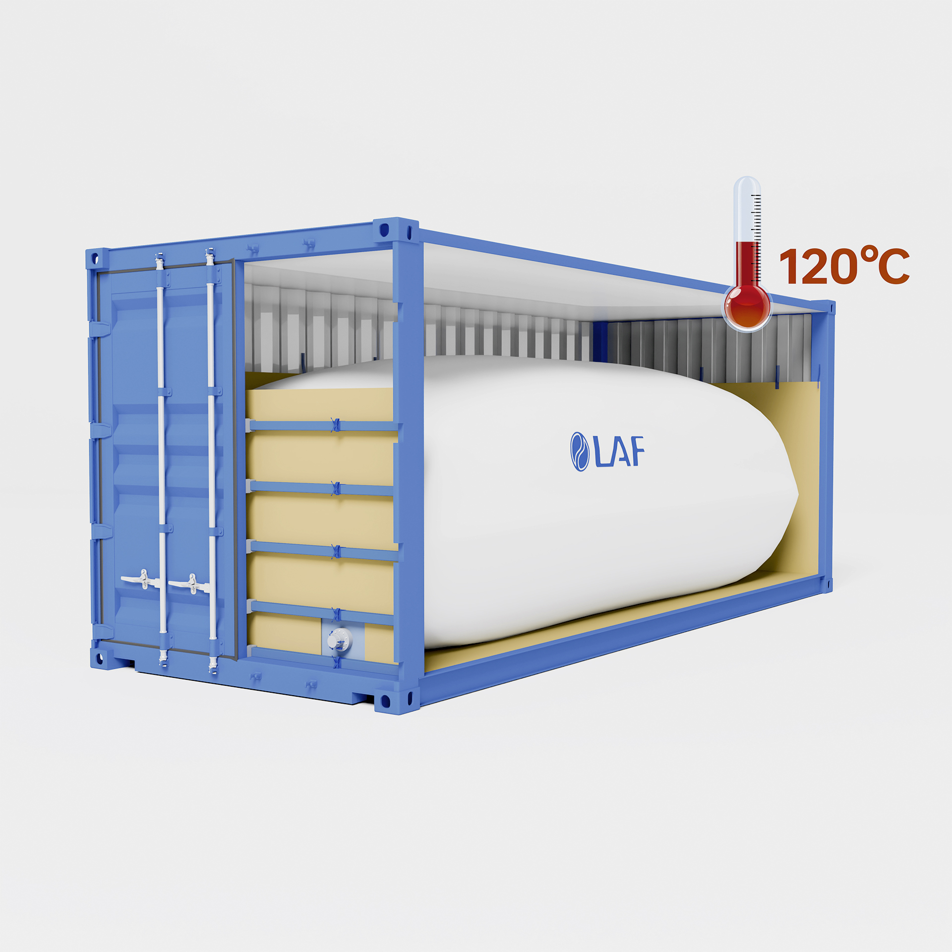 20ft Single-trip Flexitank for Bitumen